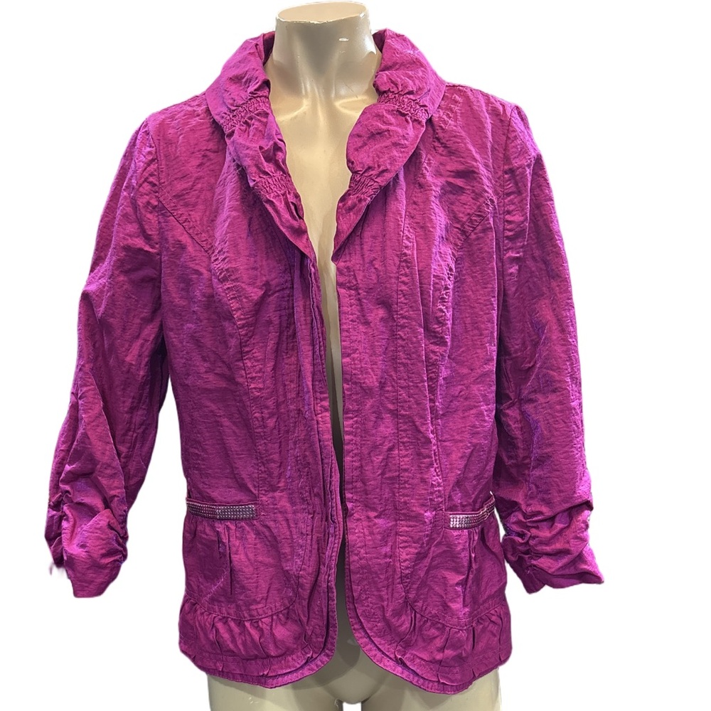 Chico’s Fuchsia Blazer